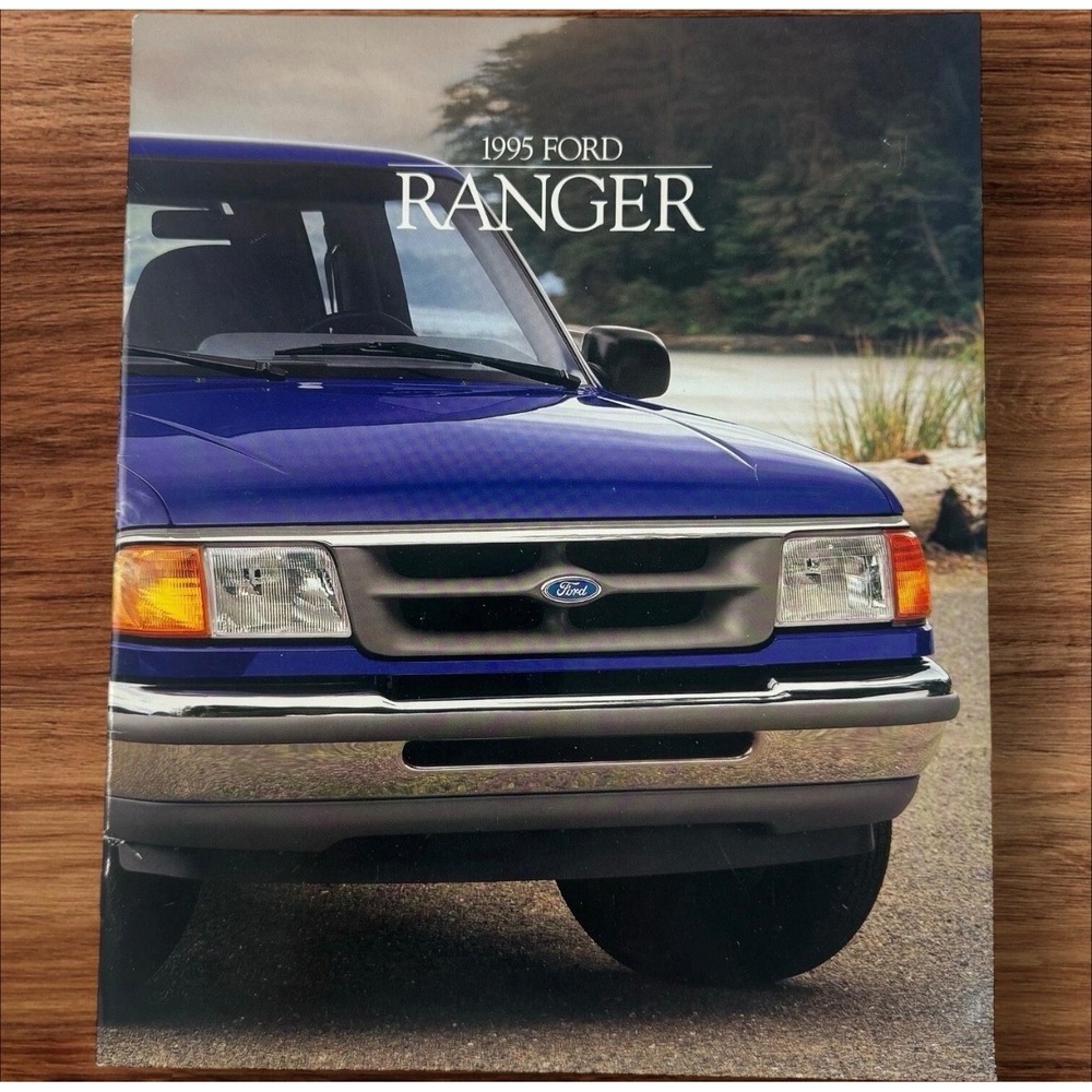 1995 Ford Ranger Sales Brochure Pickup Truck XL XLT STX‎ 4x4 Vtg Dealer Original